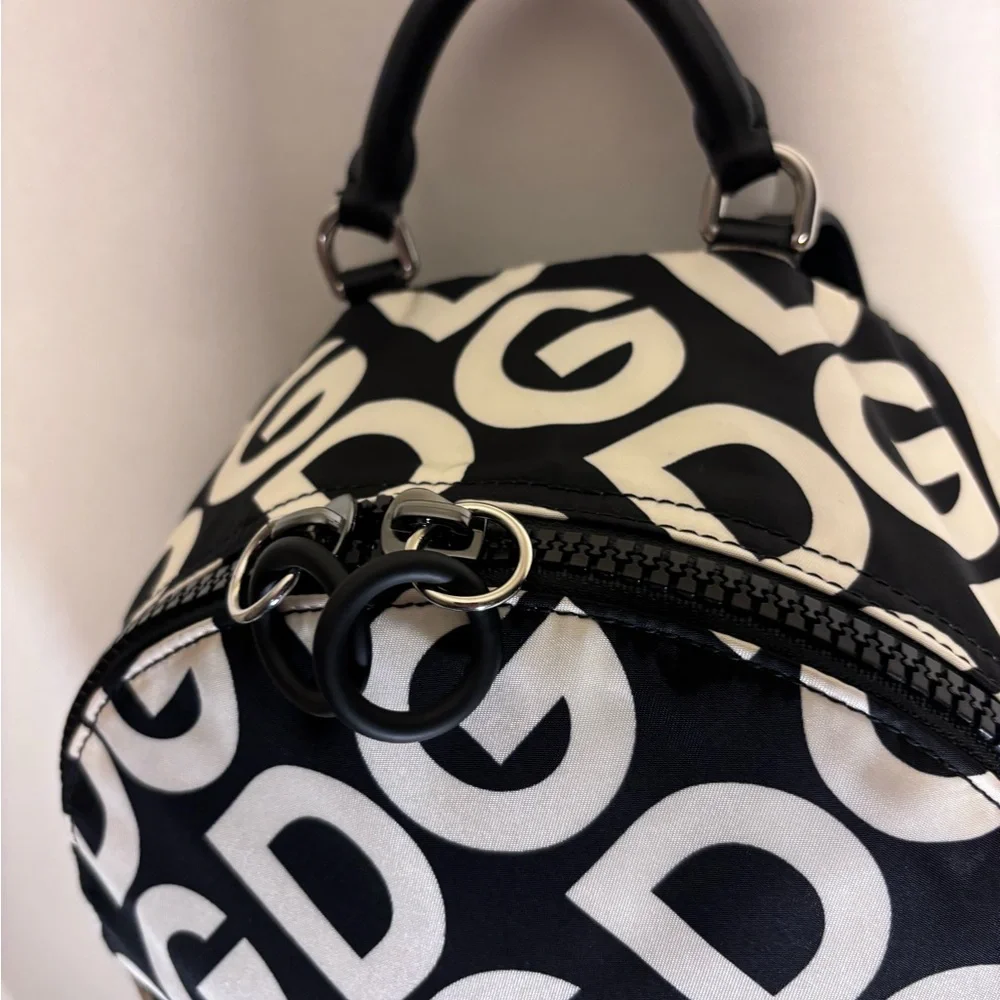 DOLCE & GABBANA Backpack MONOGRAM NYLON - LEATHER BACKPACK NWT $1883 - Picture 11 of 16